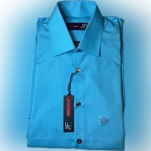 J.Ferrar long sleeve dress shirt new with tags size small slim